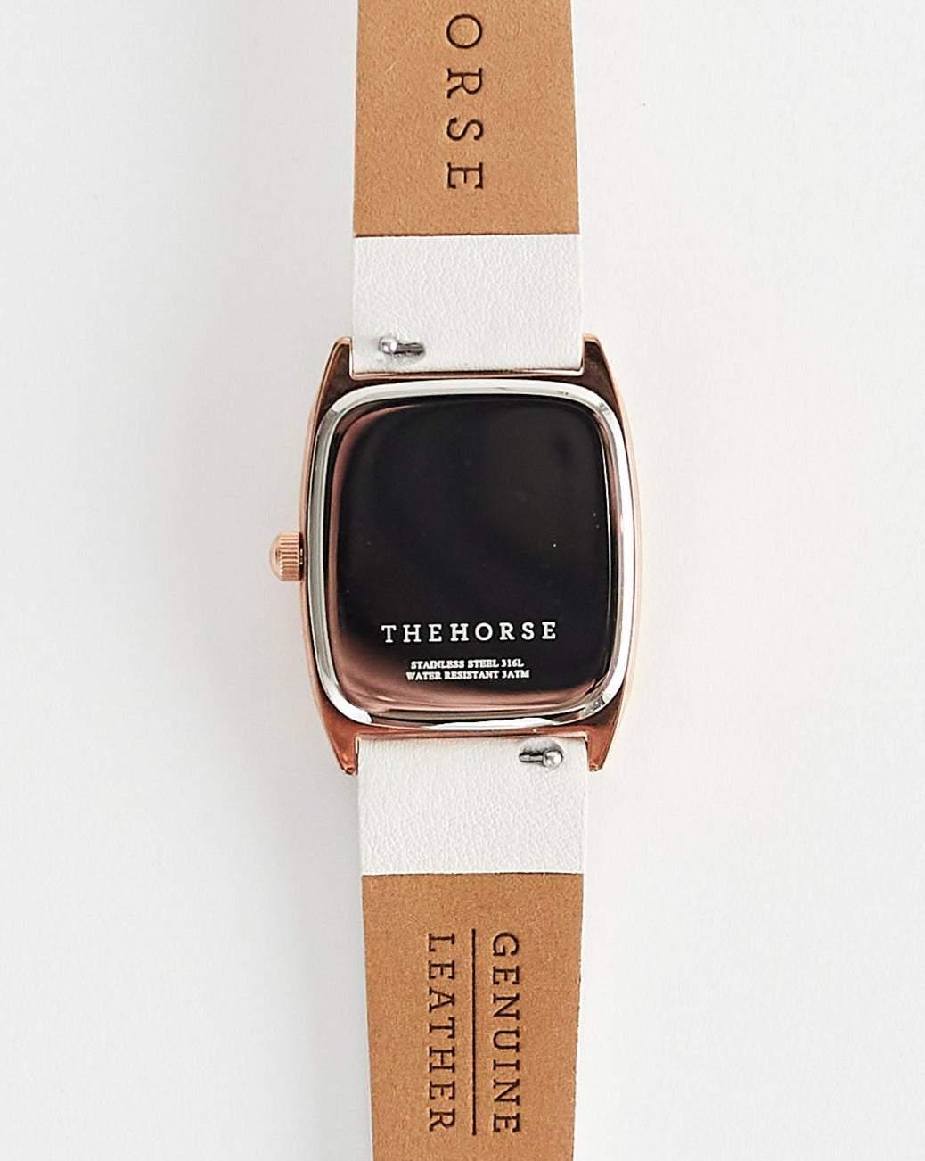 The Dress Watch: Rose Gold Case / White Dial / Milk Leather