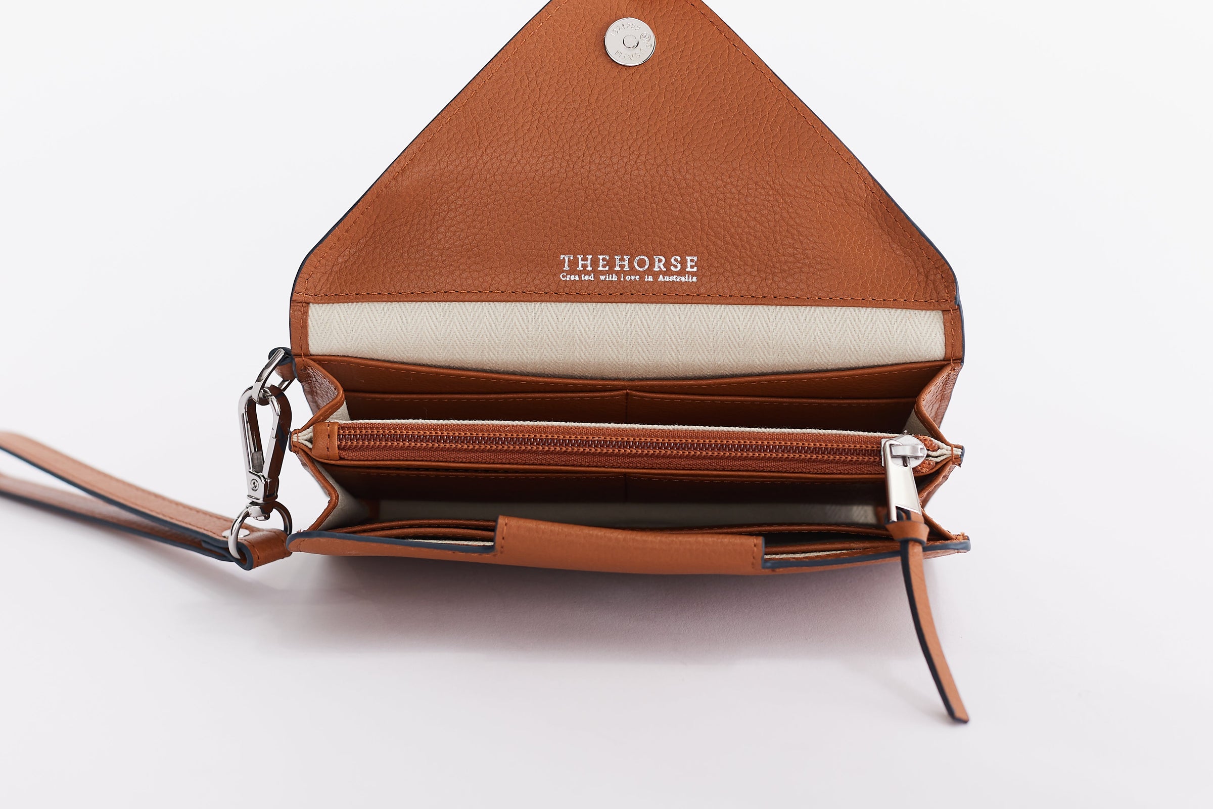 Travel Wallet: Tan