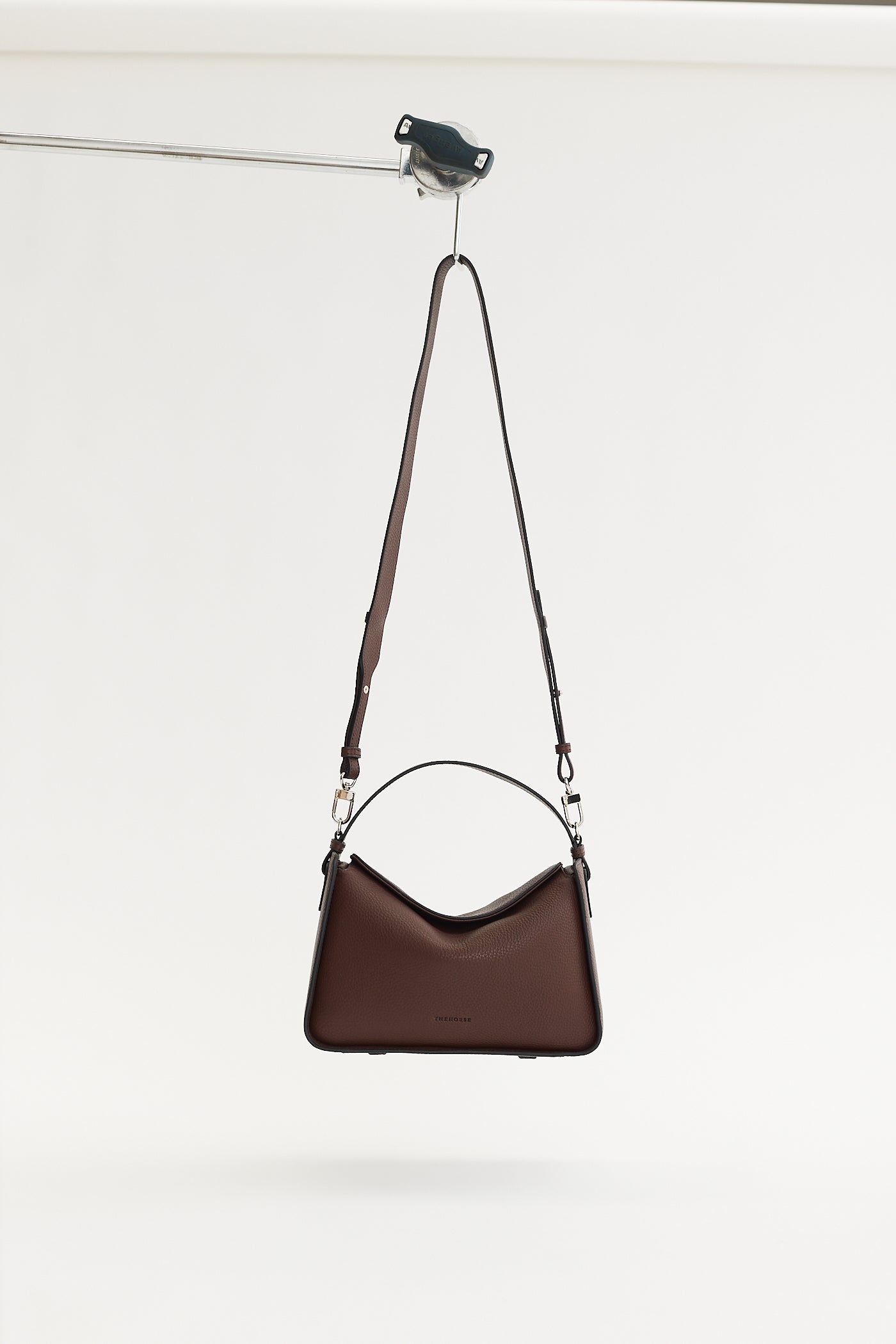 Clementine Bag: Coffee Pebbled Leather