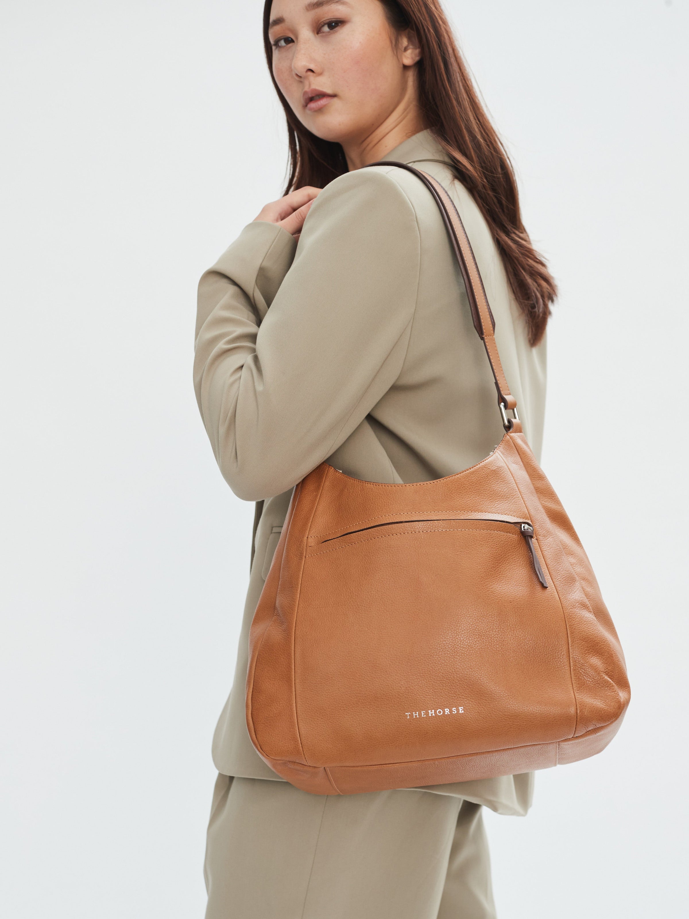 August Handbag: Caramel