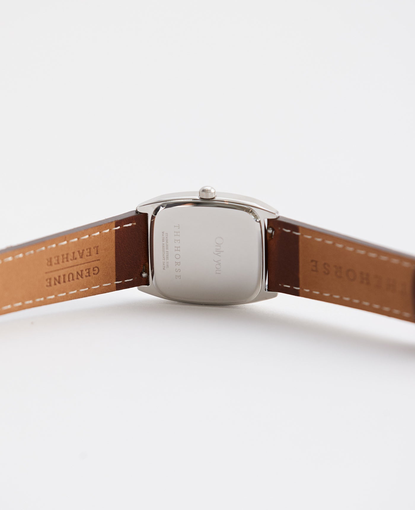 The Dress Watch: Rose Gold / White Dial / Black Leather